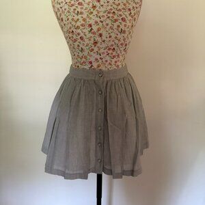 BCBGeneration Button up Mini Skirt